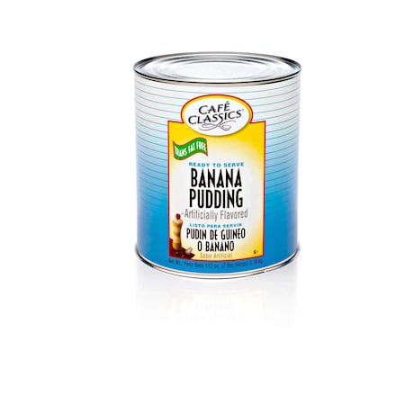 Real Fresh Real Fresh Trans Fat Free Banana Pudding #10 Can, PK6 30383